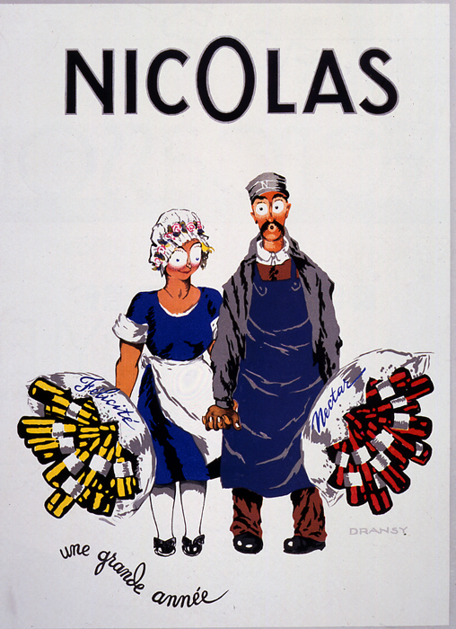 Affiche Félicité et Nectar Bicentaire Nicolas